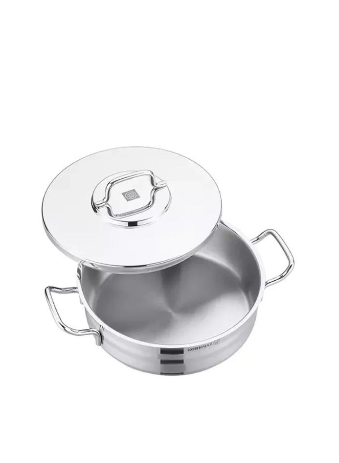Korkmaz Astron 12 Piece Stainless Steel Cookware Set - Image 2