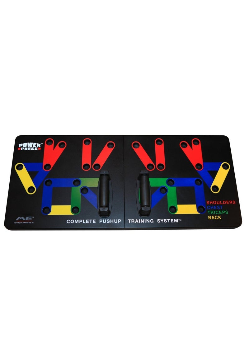 14IN1 Complete PushUp Training System Board For Home Workouts, With Carrying Bag