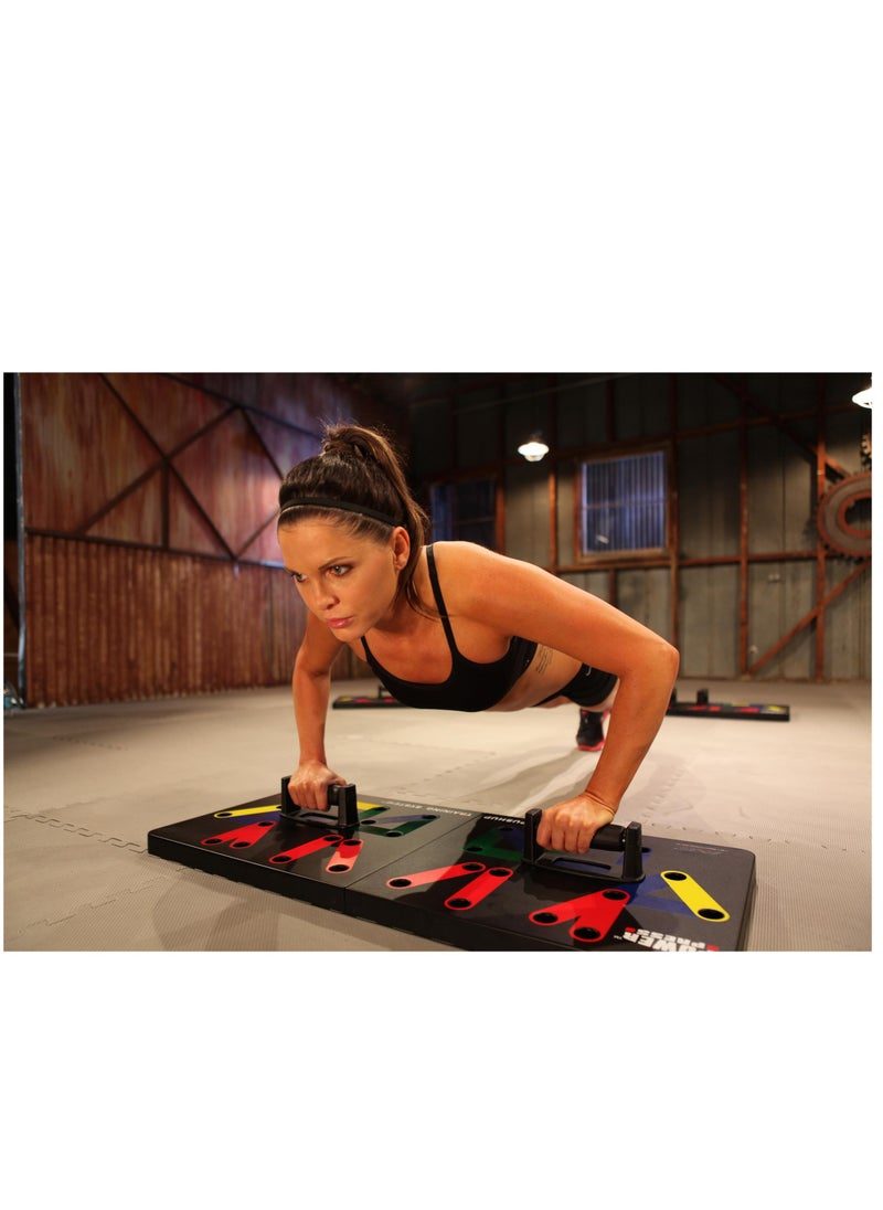 14IN1 Complete PushUp Training System Board For Home Workouts, With Carrying Bag