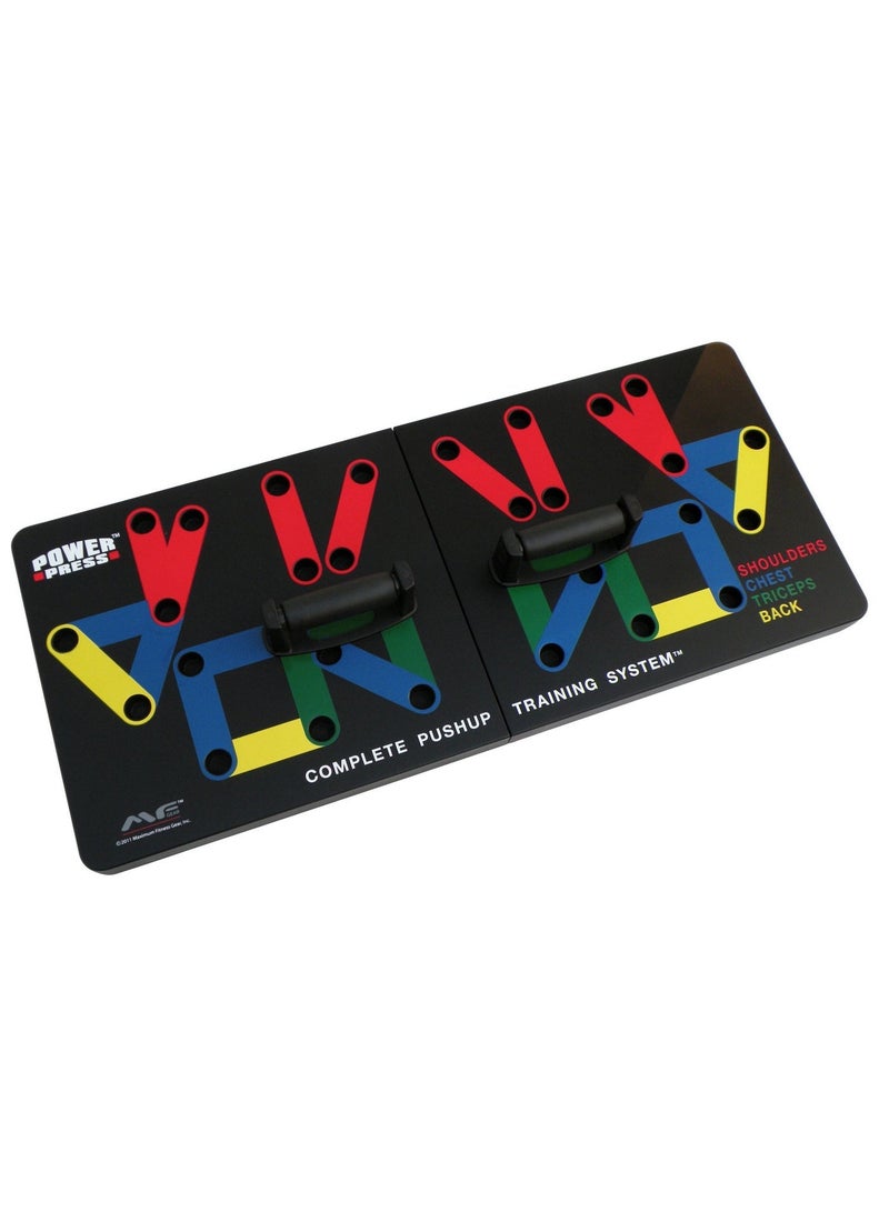 POWERPRESS 14IN1 Complete PushUp Training System Board For Home Workouts - Image 2