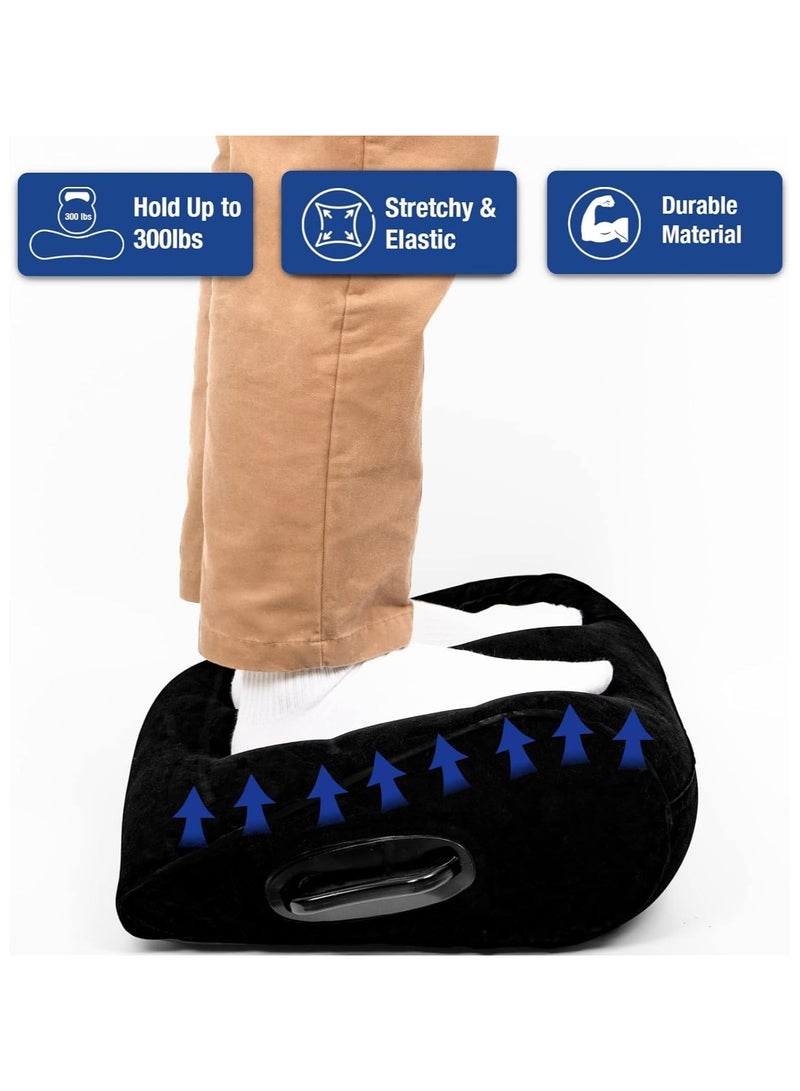 Leg Positioner Pillow - Enhance Comfort with Inflatable Pillow for Leg Elevation - Portable Cushion Body Pillow for Sleeping, Bed, Sofa, Travel, and Camping  - Image 3