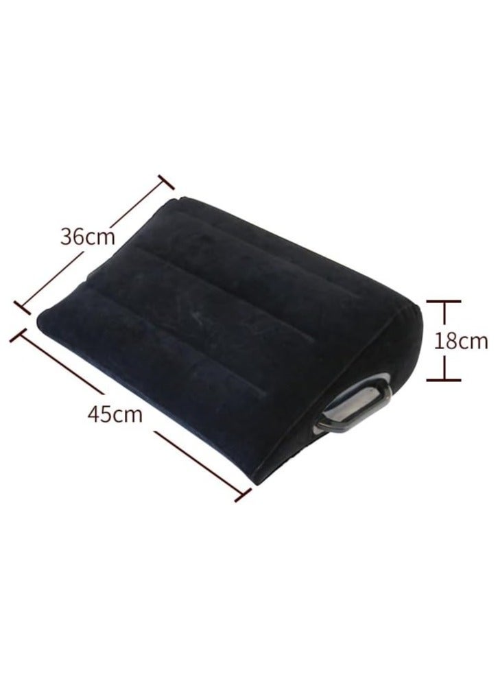 Leg Positioner Pillow - Enhance Comfort with Inflatable Pillow for Leg Elevation - Portable Cushion Body Pillow for Sleeping, Bed, Sofa, Travel, and Camping  - Image 4