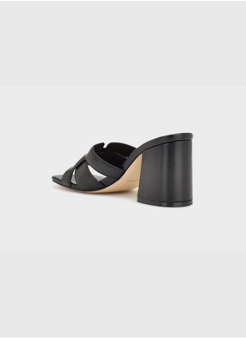 NINE WEST wnKAELYN3 Mid Heel Sandals