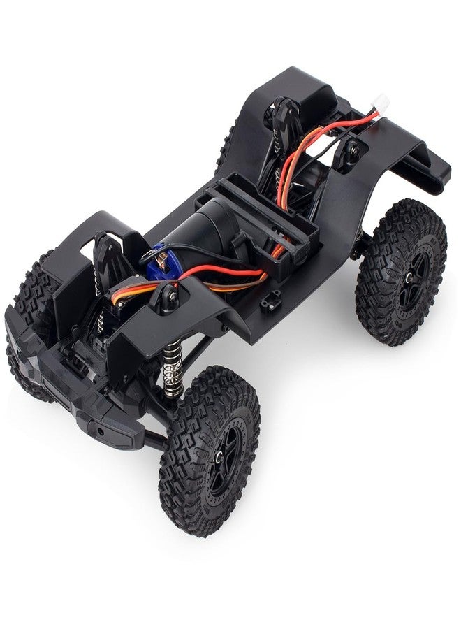VNUHV 150mm TRX4M Wheelbase Assembled Frame Chassis Front Rear Axles Gearbox for 1/18 RC Crawler Bronco Defender Upgrade Part - Image 1