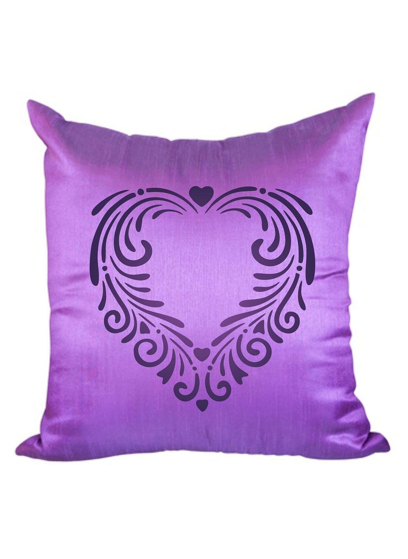 Usnyabni Fancy Heart Stencil, 6.5 x 6.5 inch (L) - Valantine Floral Heart Design Stencils Template for Painting  - Image 3