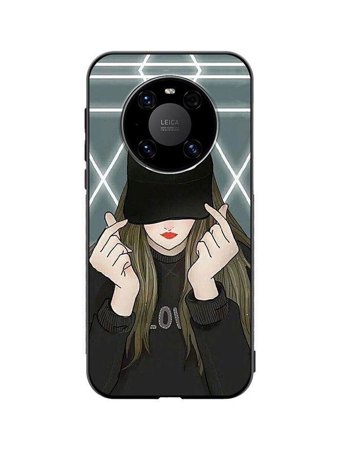VR CREATIVE Protective Case Cover For Huawei Mate 40 She On Cap Design Multicolour - Image 1