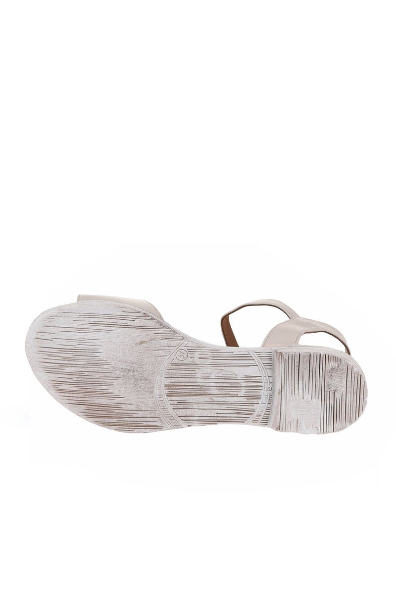 Bueno Contrast Strap Flat Sandals - Image 5