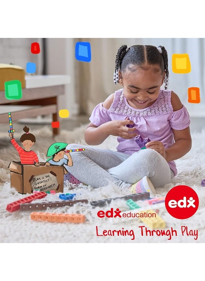 edxeducation - Learning ADVANTAGE-25615 edx Education Write-On/Wipe-Off Clock Dials - Set of 5 - Image 1