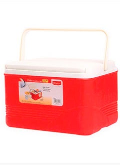 PRINCEWARE 6-Litre Ice Box Thermo insulated Picnic Cool Box-Thermo Keeper Container Expanded Cooler Fishing Ice Box-Orange,Blue,Red  - Image 1