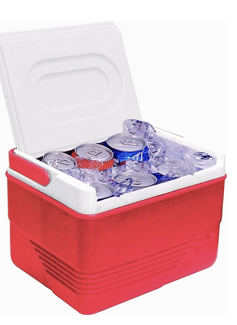 PRINCEWARE 6-Litre Ice Box Thermo insulated Picnic Cool Box-Thermo Keeper Container Expanded Cooler Fishing Ice Box-Orange,Blue,Red  - Image 4