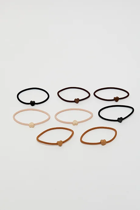 R&b 8 Pack Ponytail Hairbands
