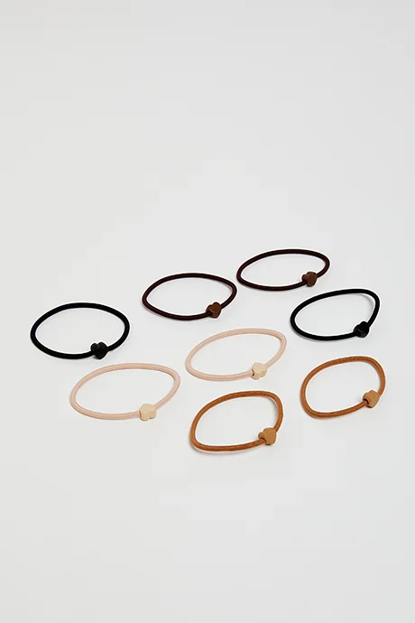 R&b 8 Pack Ponytail Hairbands