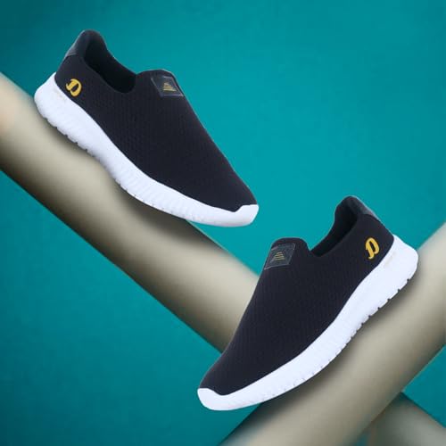 DOCTOR EXTRA SOFT Memory Foam Mens Running Shoe|Sports,Gym,Training,Walking,Jogging,Casual | Lightweight & Comfortable|Loafer Sneakers Lace-Up Athletics Moccasins Slipon for Gent's & Boy's New-D-2002 - Image 2