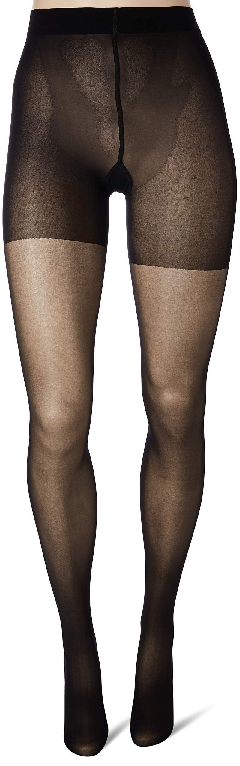Wolford Individual 10 Tights Black LG (5'1"-6'3", 143-198 lbs) - Image 4