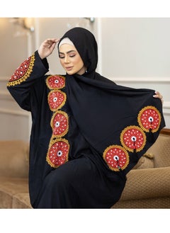 One piece embroidered prayer dress for women made from cotton blend with the attached scarf - one piece embroidered prayer abaya with the attached scarf -prayer clothes women - prayer gown for women - pzsku/Z7D8A953D408FE25A9946Z/45/_/1720402364/341991f6-e1f5-4b75-b151-1be9b88c4a65