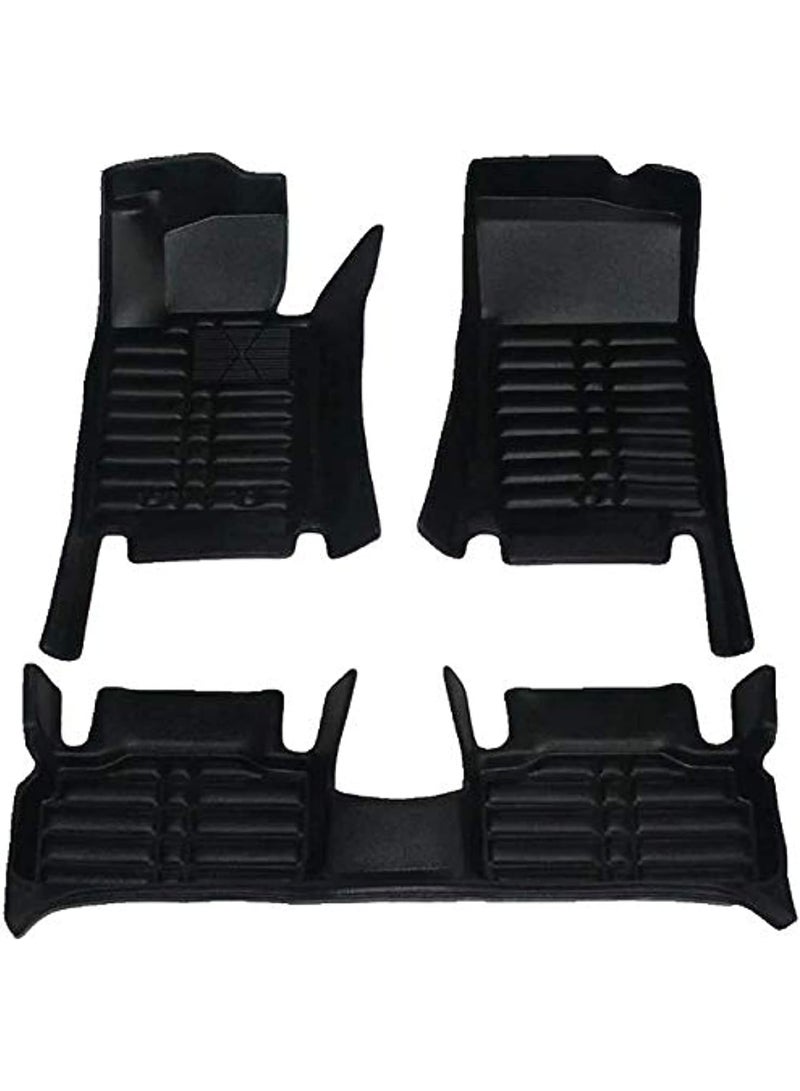 5D Luxury Car Floor Mats Full Coverage Protection Waterproof and Anti-Slip for Sedan Vehicles