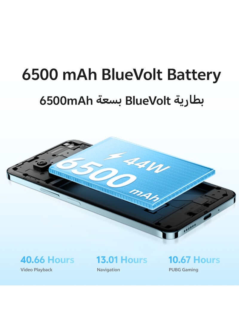 فيفو Y39 5G ثنائي الشريحة أزرق محيطي 8 جيجابايت RAM 256 جيجابايت مع حزمة حصرية عبر الإنترنت: سماعات أذن TWS، شاحن سريع 44 واط وضمان لمدة 24 شهر - النسخة الشرق أوسطية - Image 3