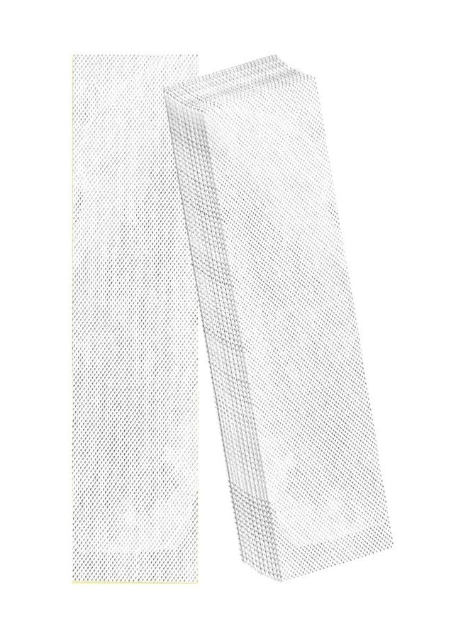Fluppy Professional Hair Removal Wax Strips, Non-woven, 11 cm x 3.5 in, 100 GSM, Large Size for Body and Face (70) - Image 1