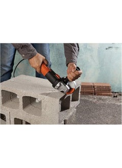 BLACK+DECKER 115Mm 820W Small Angle Grinder Kg8215 B5 With 3 Metal Grinding Disk A17901N Ae Orange Black Kg8215Mea4 B5  - Image 4