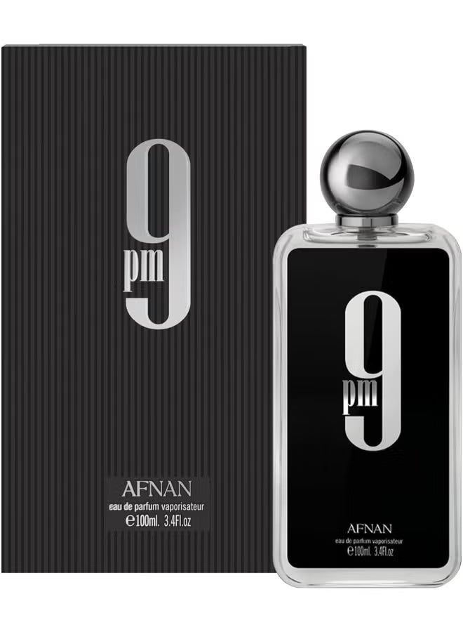 AFNAN 9 PM Edition For Men Eau De Parfum, 100 ML 100ml - Image 1