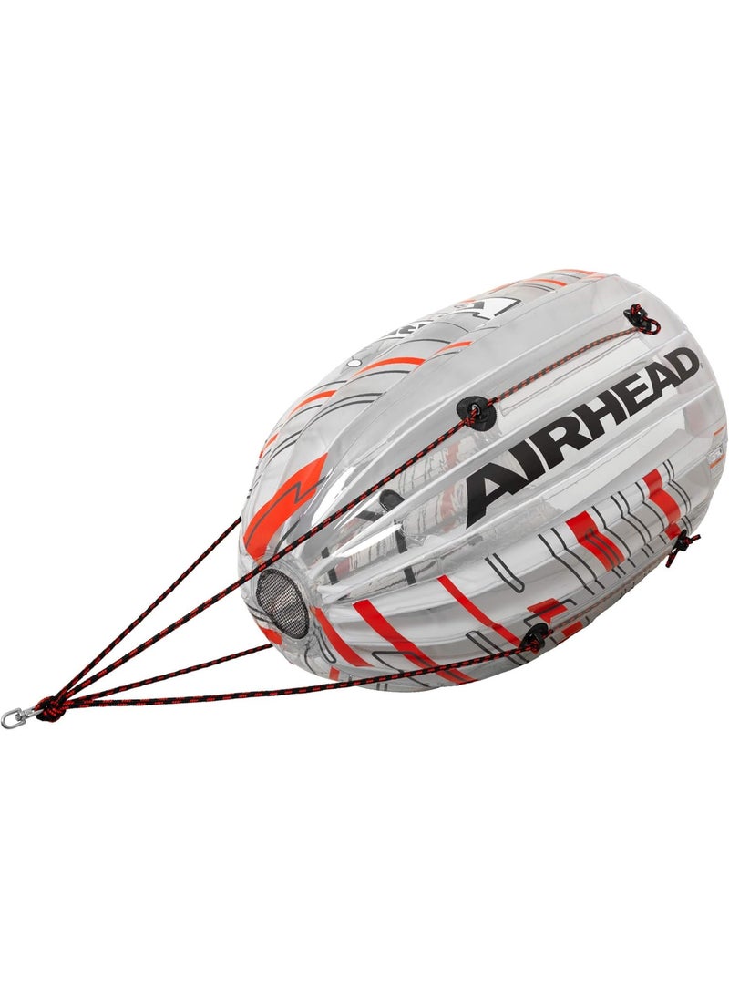 Airhead Airhead Gyro 1 Rider Spinning Towable Tube for Boating with Tumbling Action  - Image 1