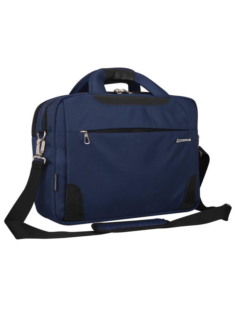 COSMUS Office Laptop Bag Epilax Navy Laptop Messenger Bag - Unisex-Adult - Image 1