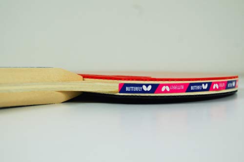 BUTTERFLY مضرب تنس الطاولة باترفلاي أودوي - مضرب تنس طاولة مع مطاط ناعم - مضرب بينغ بونغ رائع للمبتدئين - مضرب بينغ بونغ معتمد من ITTF - اختر من بين موديلات 1000، 2000، أو 3000 لمضرب بينغ بونغ - Image 4