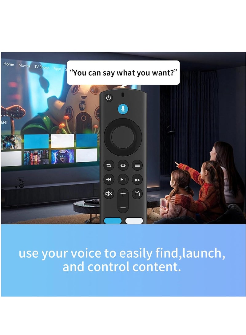 ELTRAZONE Replacement Remote Control for Fire Smart TV Stick (4K, 4K Max, Lite, 2nd & 3rd Gen) and TV Cube (1st & 2nd Gen) S9 – Includes Battery - Image 3