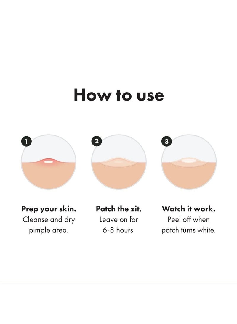 Mighty Patch Invisible Hydrocolloid Acne Pimple Patch Ultra Thin Spot Treatment (39 count) for Face and Day, Vegan, Cruelty-Free  - Image 5