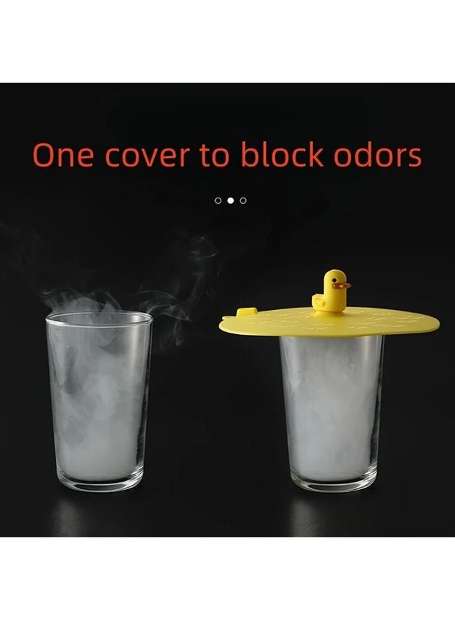 Yellow Duck Plastic Anti Odor Shower Drain Cover Adjustable Leakproof Seal for Bathroom Sink - Image 5