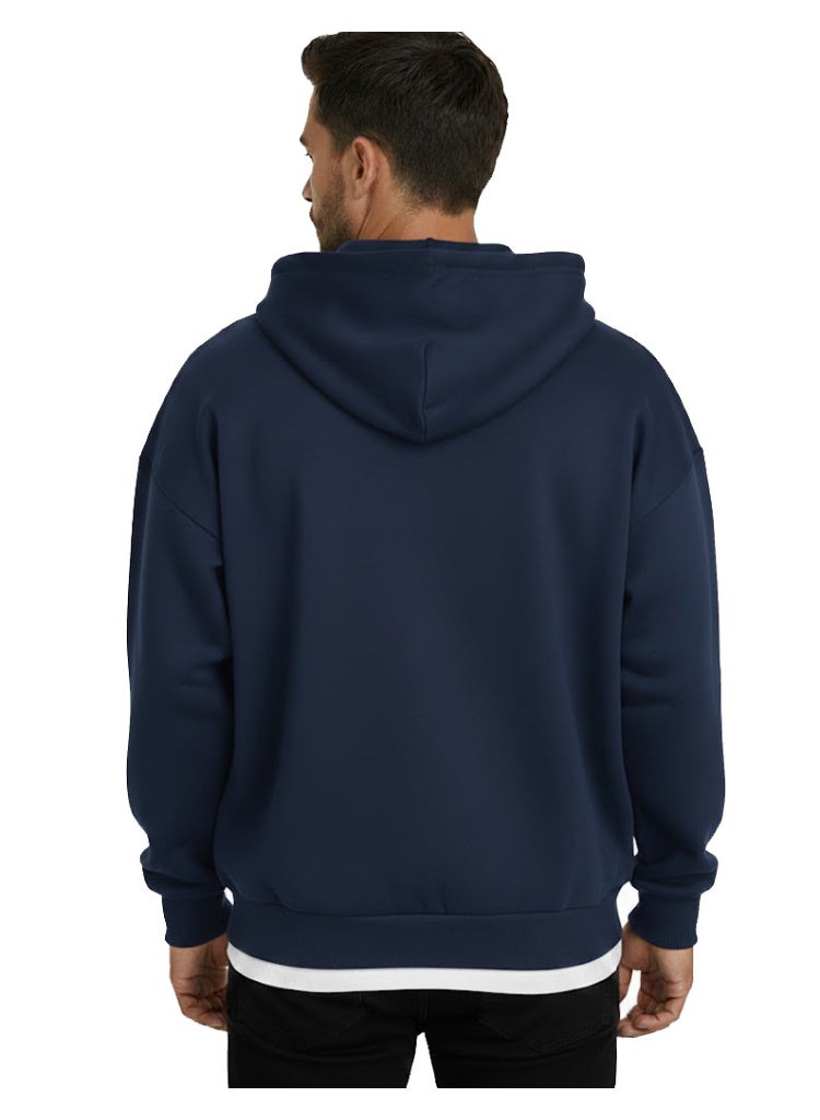 Long Sleeve Casual Solid Basic Hoodie Sweatshirt - Image 2