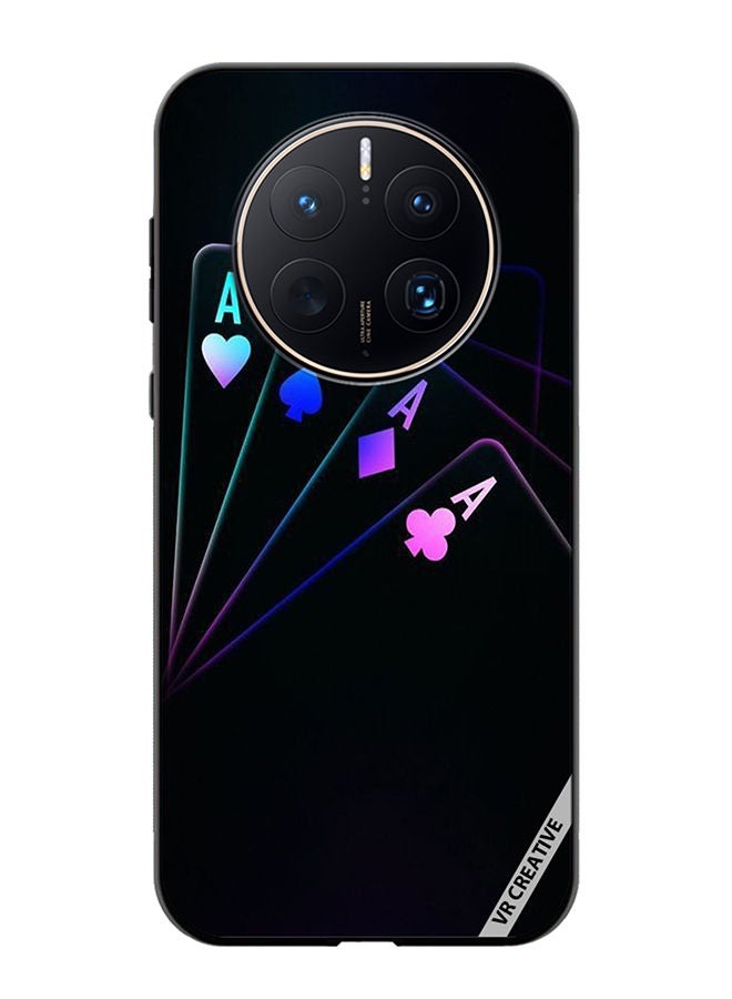 VR CREATIVE Protective Case Cover For Huawei Mate 50 Pro Cards A Design Multicolour - Image 1