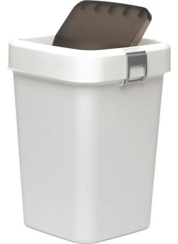 Motek COB-410 Comfort Dustbin 8 Liter Dustbin White  - Image 1
