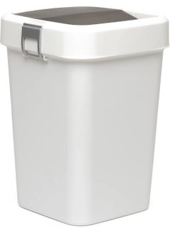Motek COB-410 Comfort Dustbin 8 Liter Dustbin White  - Image 2