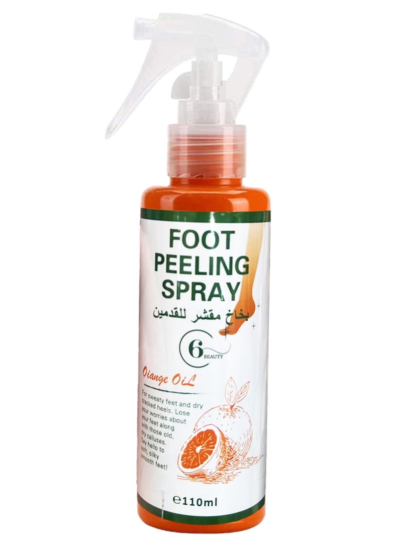 6 BEAUTY Foot Peeling Spray Oil 110ml 