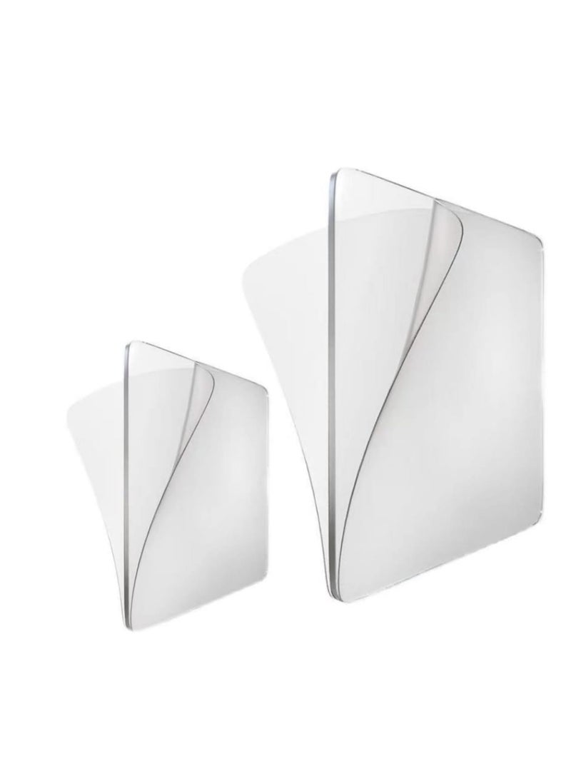 Suntown 50PCS Double Sided Tape Heavy Duty, Large Adhesive Pads for Mounting, Extra Large Double Sided Tape Heavy Duty Removable, Double Sided mounting Tape for Walls, Adhesive Tape Nano Wall Mount Gel Tape - Image 5