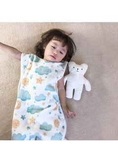 Baby Bamboo Cotton Sleepsack VestDouble-layer vest clouds Double-layer vest clouds