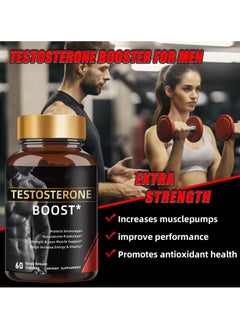 BIYODE BIYODE Testosterone Booster & Energy Supplement for Men – Boosts Energy, Stamina, Vitality & Performance – 60 Capsules  - Image 3