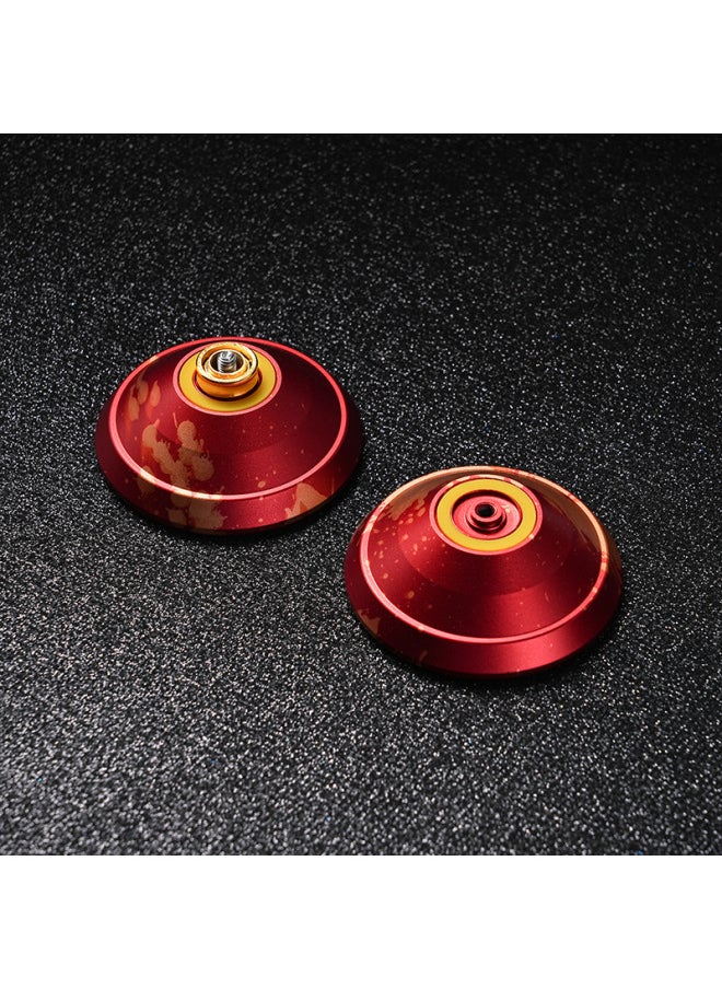 null - YTP Boy Toy Yo-yo A1 Color Yo-yo CNC Alloy Yoyoyo Ball-Color:Tyrannosaurus Black-Specifications:Yo-Yo + Gloves +10 Rope + Spare Bearing - Image 1