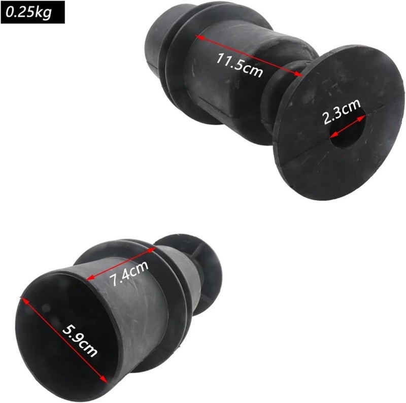 Vuzmode Front Dust Cover Air Shock Absorber Rubber Bellow Boot Set - Image 2