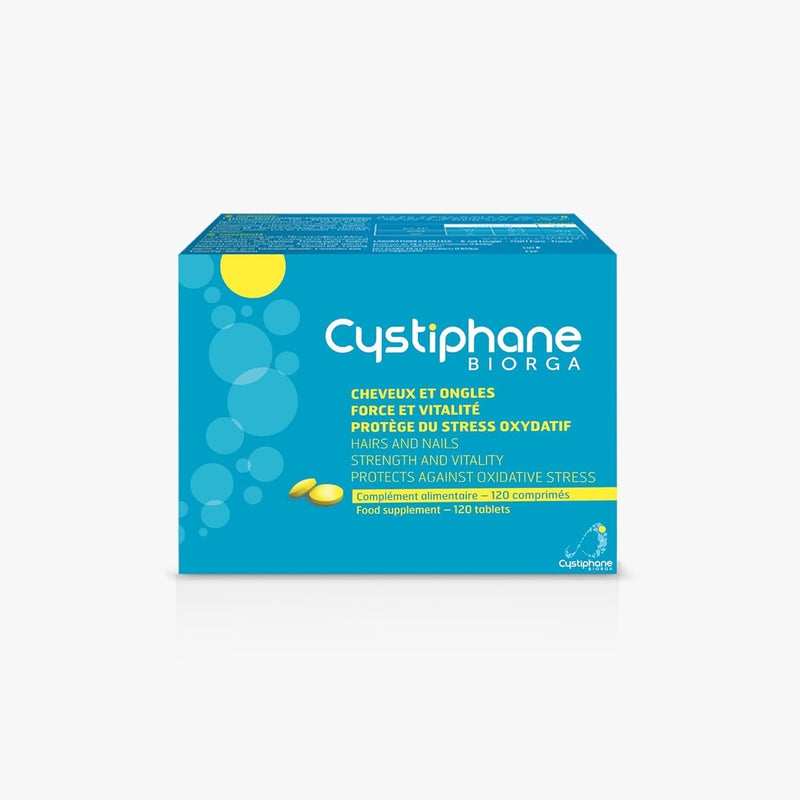 Biorga Cystiphane Hair and Nails Supplement - 120 Tablets - Image 2