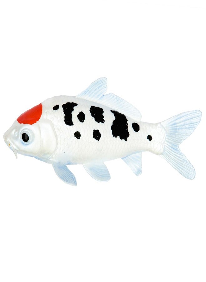 Safari Ltd. Tancho Koi Fish Figurine - Lifelike 6" Fish Figure - Educational Toy for Boys, Girls, and Kids Ages 3+ - Image 2
