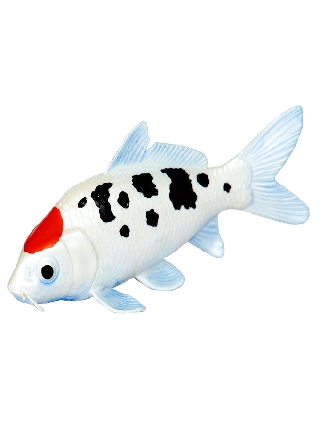 Safari Ltd. Tancho Koi Fish Figurine - Lifelike 6" Fish Figure - Educational Toy for Boys, Girls, and Kids Ages 3+ - Image 1