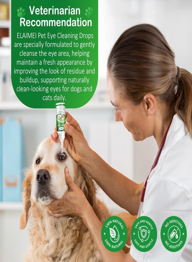 VOSIFSDIY Eye Drops for Dogs, Cats and Dogs Eye Drops, Dog Eye Infection Treatment Relieve Eyes Itching & Irritation, Pink Eye & Allergies Symptoms Safe & Gentle Formula - Image 5