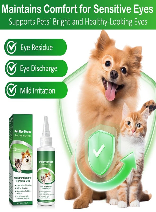 VOSIFSDIY Eye Drops for Dogs, Cats and Dogs Eye Drops, Dog Eye Infection Treatment Relieve Eyes Itching & Irritation, Pink Eye & Allergies Symptoms Safe & Gentle Formula - Image 4