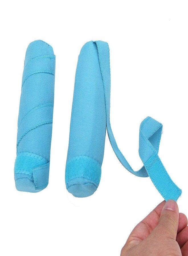 BLAPOXE The Heat-free Nighttime Sleeper Styler Hair Curlers for Long; Thick or Curly Hair (6 Rollers); 8 Pieces" - Image 4