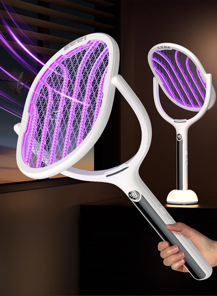 Kenco 3 in 1 Rechargeable Mosquito Killer Racket, Bug Zapper Fly Swatter Killer - Image 3