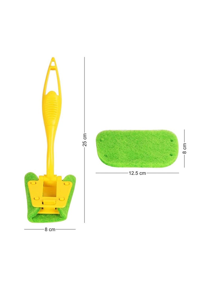 كلاسي تاتش مغسلة حوض بمقبض أصفر/أخضر 25x8x5 سم - Image 2