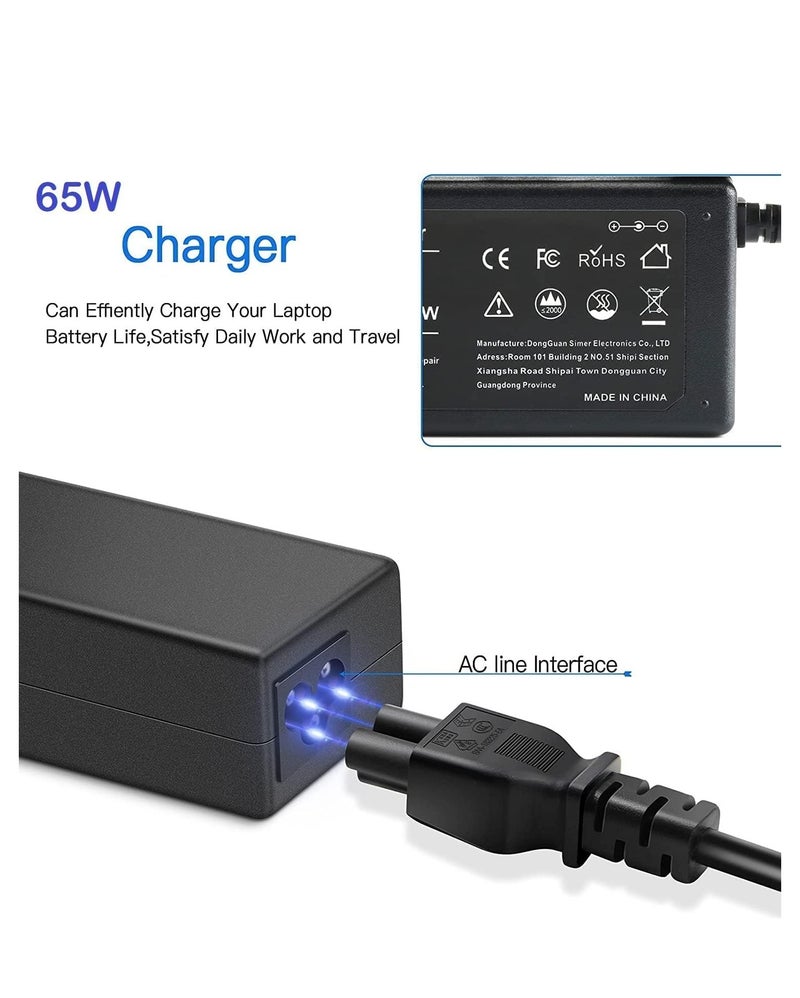 19V 3.42A 65W Replacement AC Adapter For ASUS X45A X550 X550ZA X550LA X551 F555 AD887320 PA-1650-78 A56C A56CA A56CM ADP-65GD (5.5x2.5mm) Power Supply - Image 5