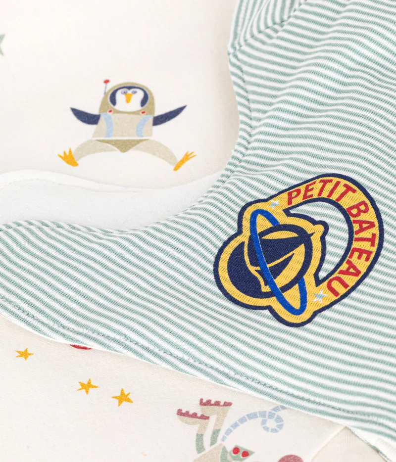 بيتي باتو Children's space print  fancy dress cotton pyjamas